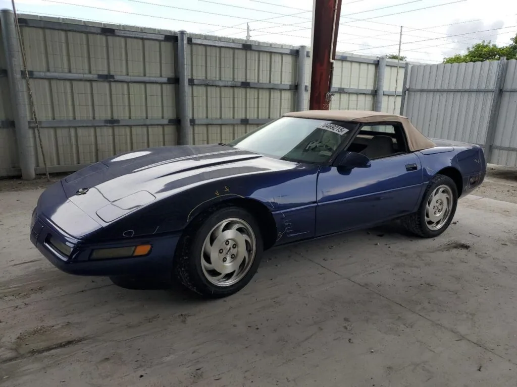 Chevrolet Corvette C4 Cabriolet 1995 — Azul (LT1 5.7L V8)