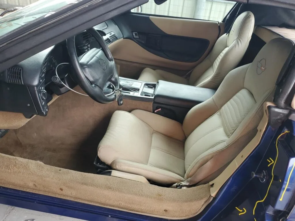 Chevrolet Corvette C4 Cabriolet 1995 — Azul (LT1 5.7L V8)