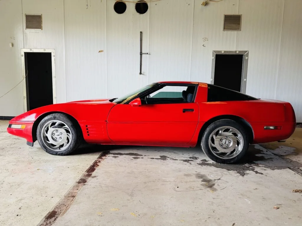 Chevrolet Corvette C4 1991 — Vermelho