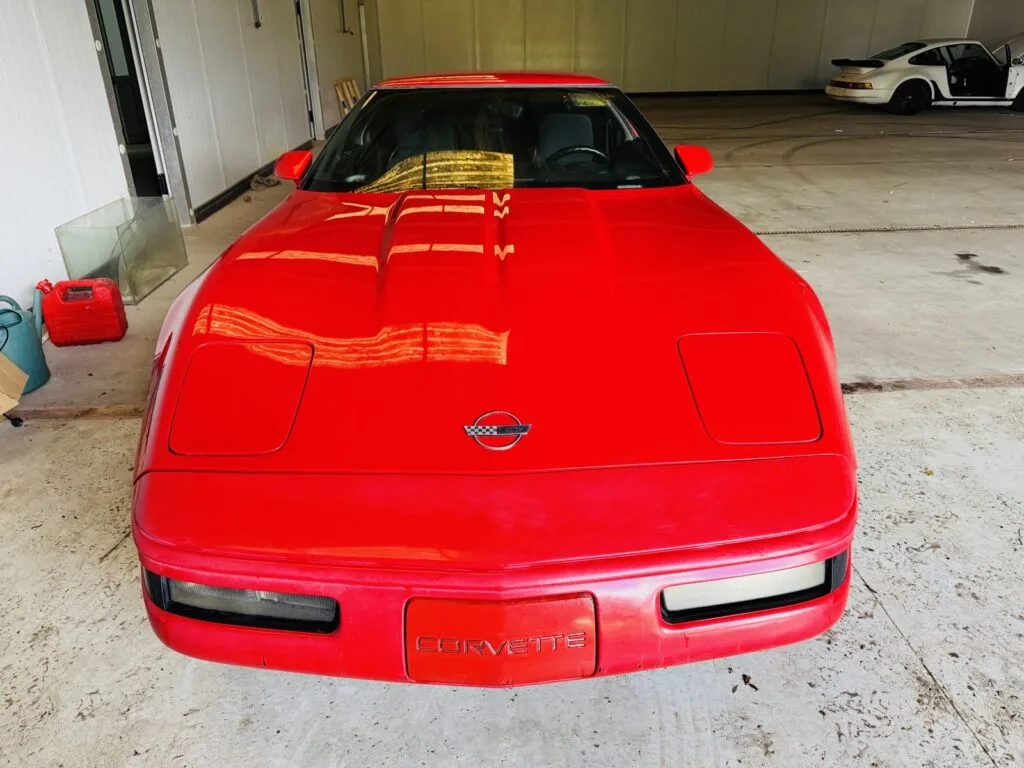 Chevrolet Corvette C4 1991 — Vermelho