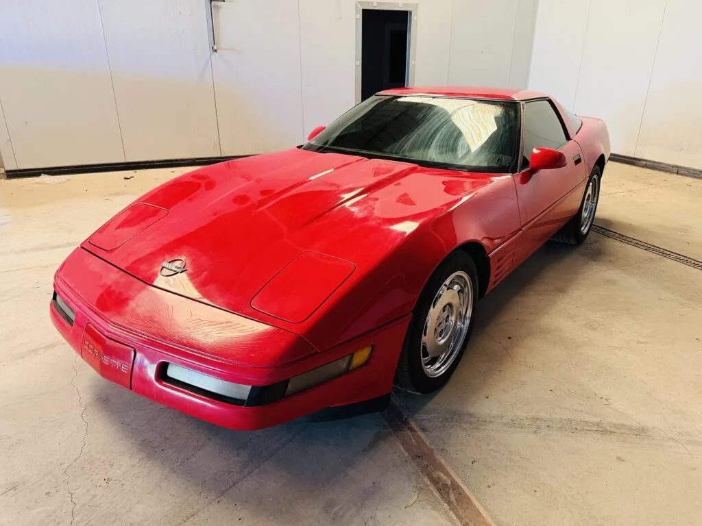 Chevrolet Corvette C4 1991 — Vermelho