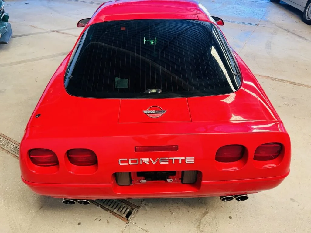 Chevrolet Corvette C4 1991 — Vermelho