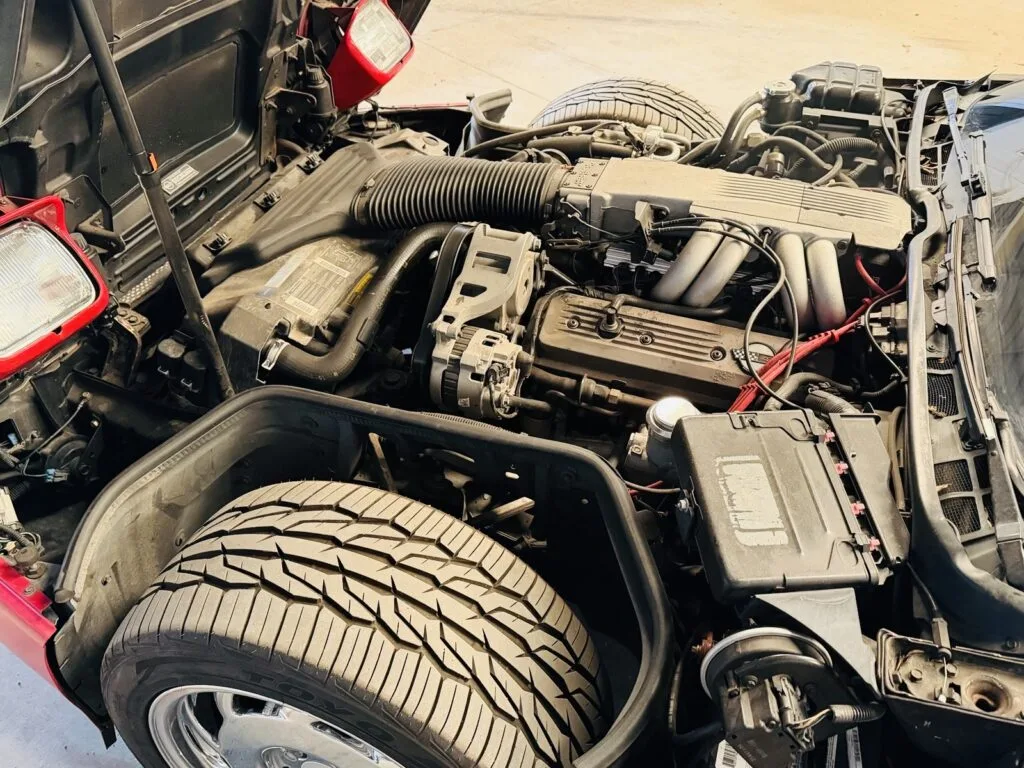 Chevrolet Corvette C4 1991 — Vermelho