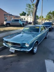 Ford Mustang Coupé del 1966 - Azzurro chiaro