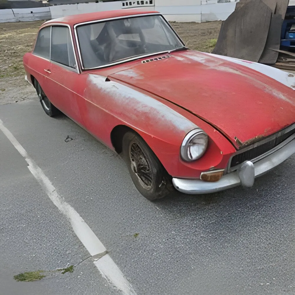 MG MGB 1971 — Roadster britânico (projecto a recuperar)