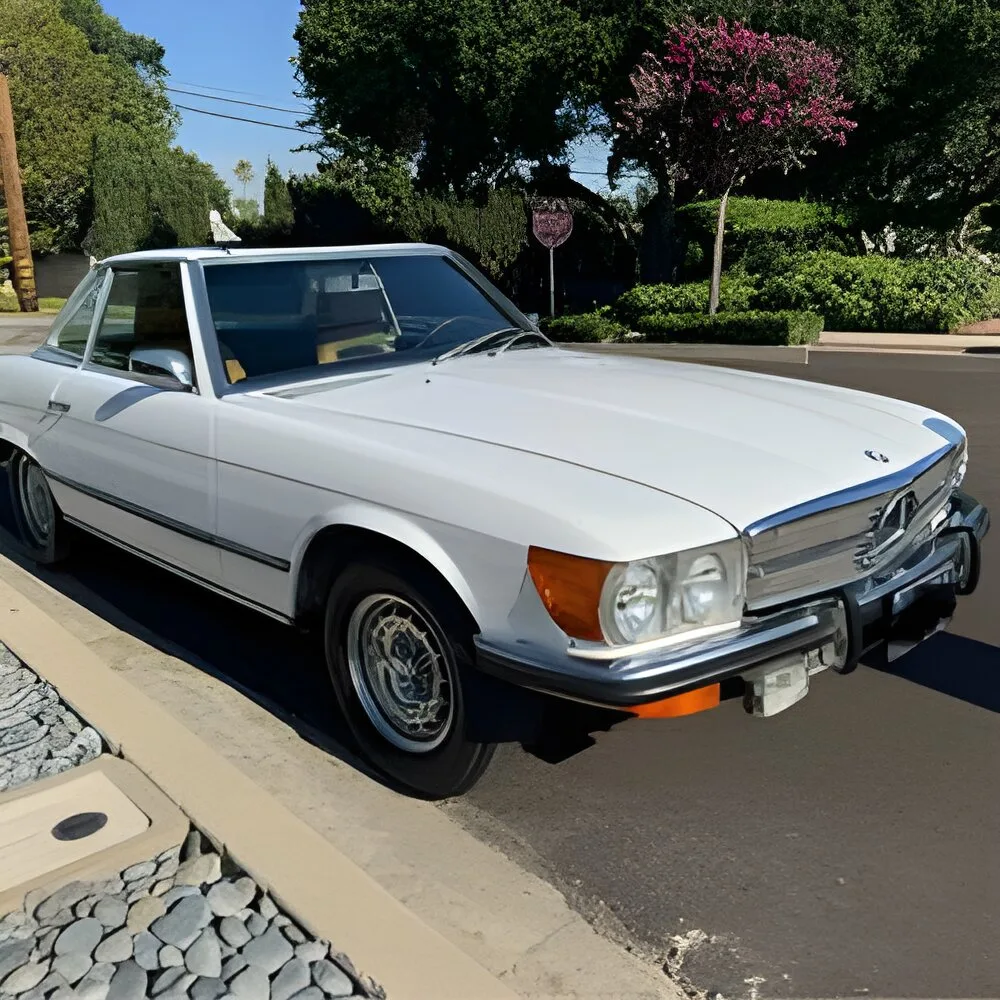 Mercedes-Benz 450 SL R107 1972 — Roadster premium (~167 000 km)