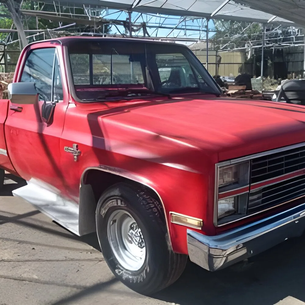 Chevrolet C10 Silverado Long Bed 1984 — Square body 5.0 V8 com motor crate de baixa quilometragem