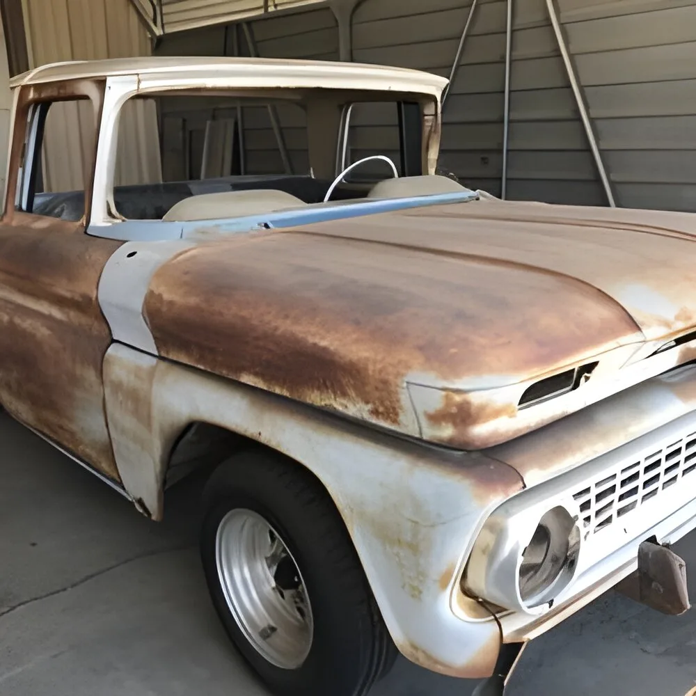Chevrolet C10 de 1963 con caja corta
