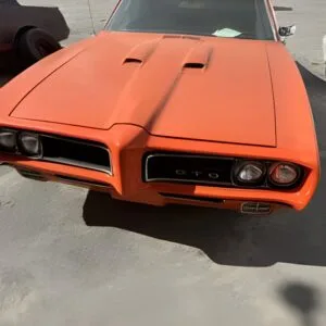 1969 Pontiac GTO — 400er Motor, Chassis, Boden und Kofferraum frei von Rost.